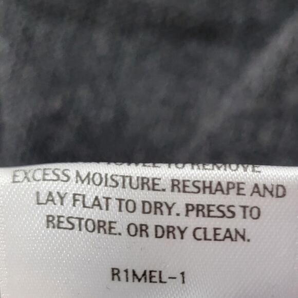 Eileen Fisher sweater dress turtleneck charcoal S Merino Wool - Picture 6 of 7